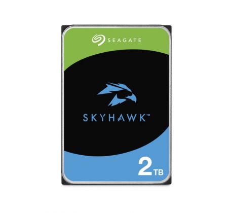 Pevný disk HDD Seagate SkyHawk 2TB 3,5" 64MB pre NVR rekordéry