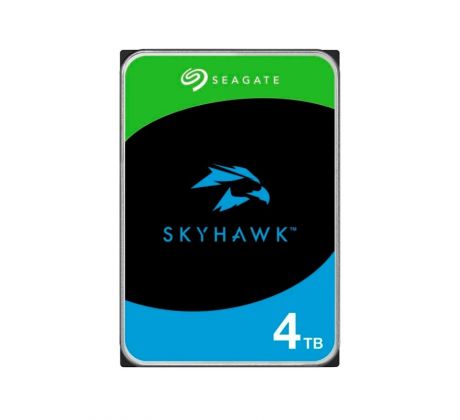Pevný disk HDD Seagate SkyHawk 4TB 3,5" 64MB pre NVR rekordéry