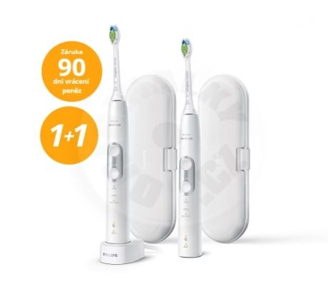 Philips Sonicare 6100 Sonická kefka s 3 režimami a cestovným puzdrom 1+1 HX6877/34