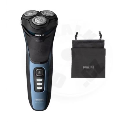 Philips elektrický holiaci strojček, mokré a suché holenie, rad 3000, model S3232/52