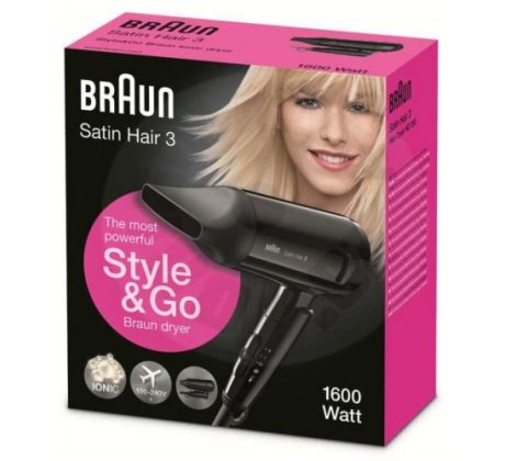 Braun Satin Hair 3 - HD 350 To Go