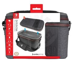 PDP Elite Edition cestovný obal na gamepad pre Nintendo Switch, šedý