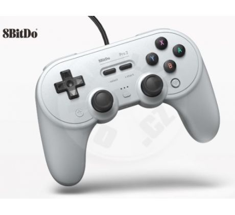 8BitDo Pro2 Wired Gamepad Gray Edition (Switch/PC/Mac/Android)