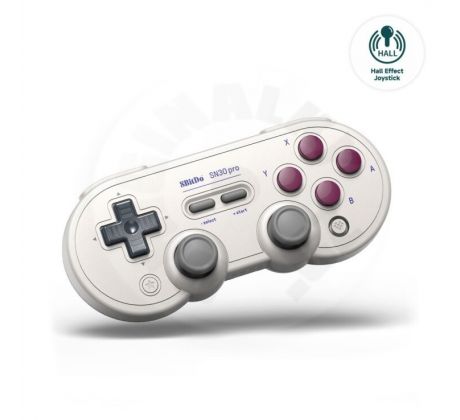 8BitDo SN30 Pro Gamepad Hall Effect Classic (Switch/PC/Mac/Android)