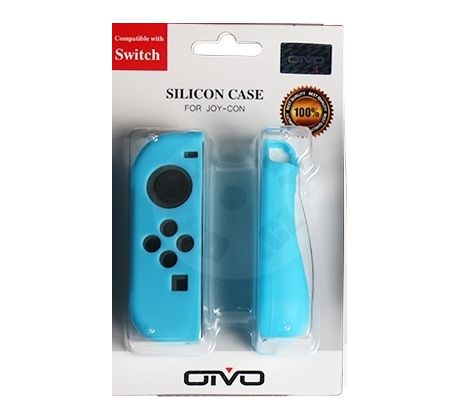 Silikónové puzdro OIVO pre Joy-Con - modré (Switch)