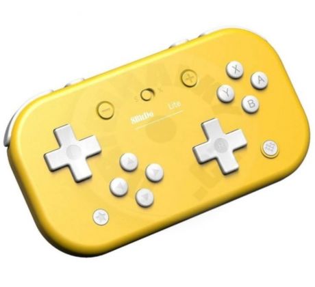 8Bitdo Lite Bluetooth Gamepad - Žltá (Switch/PC/Steam/Rasberry Pi)