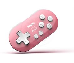8BitDo Zero 2 Bluetooth Controller Pink Edition (Switch/PC/Mac/Android)