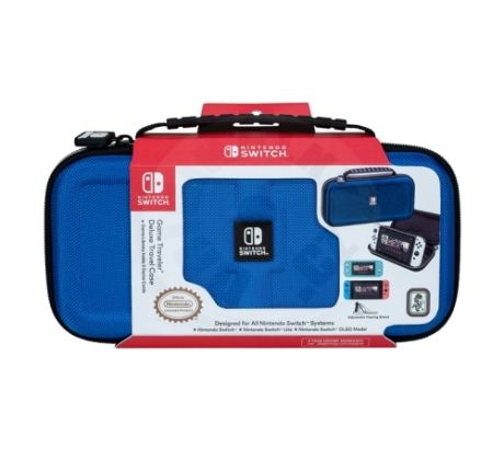 BigBen Deluxe Cestovné Púzdro pre Nintendo Switch - modrá