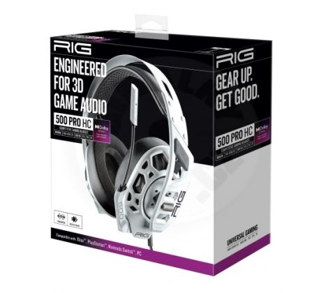 Herné slúchadlá RIG 500 PRO HC (2. generácia) - White