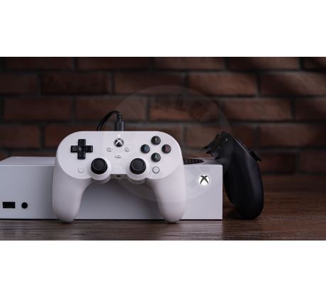 8BitDo Pro 2 Wired Xbox Gamepad White