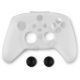 Spartan Gear Controller Silicon Skin Cover and Thumb Grips - White (XONE/XSX)