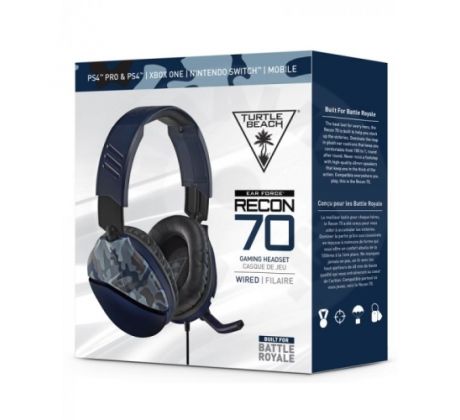 Turtle Beach Recon 70P Blue Camo (PS4/XONE/SWITCH)