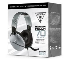 Turtle Beach Recon 70 Silver (PS4/XONE/SWITCH)