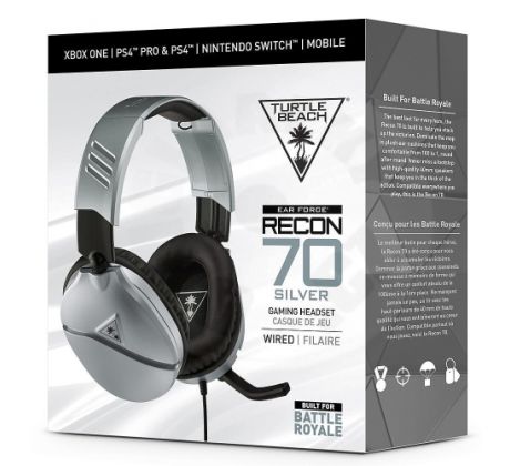 Turtle Beach Recon 70 Silver (PS4/XONE/SWITCH)