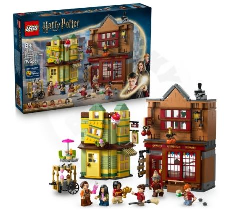 LEGO® Harry Potter™ 76452 Kvalitné metlobalové potreby a zmrzlináreň