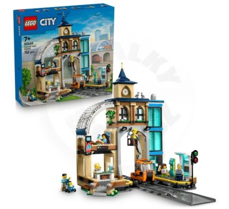 LEGO® City 60469 Hlavná železničná stanica