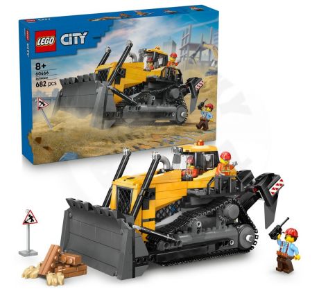 LEGO® City 60466 Žltý buldozér