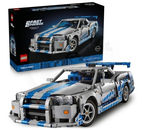 LEGO® Technic 42210 2 Fast 2 Furious Auto Nissan Skyline GT-R (R34)