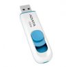USB kľúč ADATA Classic Series C008 32GB USB 2.0 výsuvný konektor, bielo-modrý