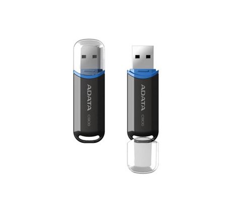 USB kľúč ADATA Classic Series C906 32GB USB 2.0 snap-on cap design, čierny