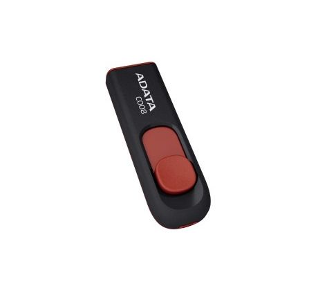 USB kľúč ADATA Classic Series C008 16GB USB 2.0 výsuvný konektor,čierno-červený