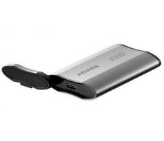 Pevný disk ADATA SD810, externý HDD 2.5'' 500GB, SSD, USB 3.2 Gen2, strieborný