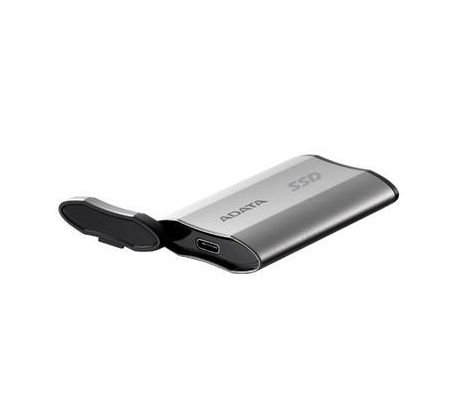 Pevný disk ADATA SD810, externý HDD 2.5'' 500GB, SSD, USB 3.2 Gen2, strieborný