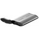 Pevný disk ADATA SD810, externý HDD 2.5'' 500GB, SSD, USB 3.2 Gen2, strieborný