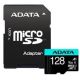 Pamäťová karta ADATA Premier micro SDXC karta 128GB U3 V30S 100/80 MB/s + adaptér