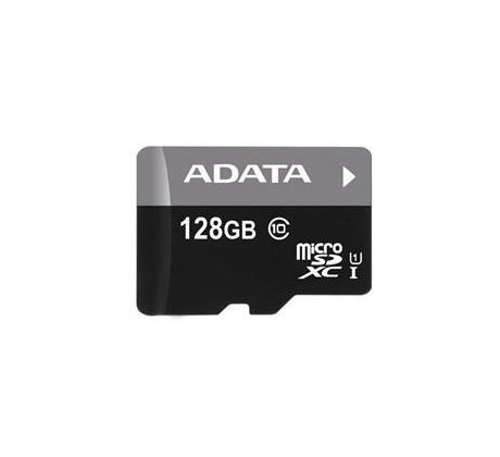 Pamäťová karta ADATA Premier micro SDXC karta 128GB UHS-I Class 10 + adaptér