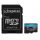 Pamäťová karta Kingston Canvas Go! Plus microSDXC 128GB Class 10, UHS-I, U3, V30, A2, 200/104MB/s (+ adaptér)