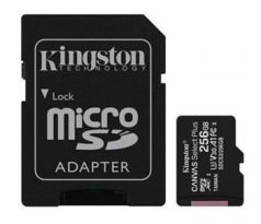 Pamäťová karta Kingston Canvas Select Plus microSDXC 256GB Class 10 UHS-I 100/10 MB/s (+ adaptér)
