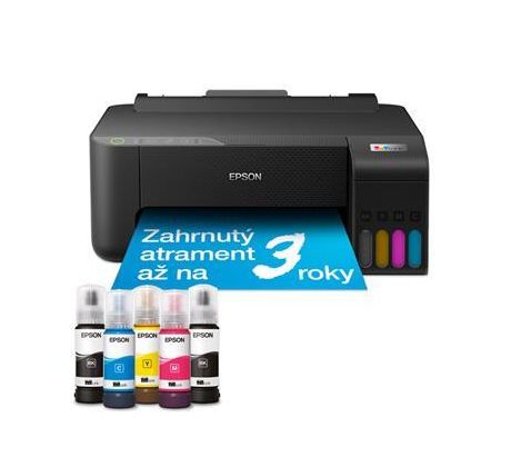 Farebná atramentová "TANK" tlačiareň EPSON L1270, USB, Wi-Fi, bezokrajová tlač fotografií