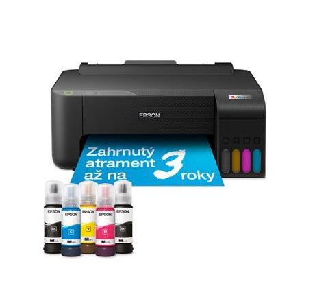Farebná atramentová "TANK" tlačiareň EPSON L1230, USB,bezokrajová tlač fotografií