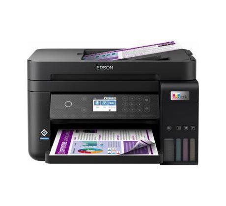 MFP "ecoTANK" ITS farebné atramentové EPSON L6270, sieť, DUPLEX, ADF, Wi-Fi