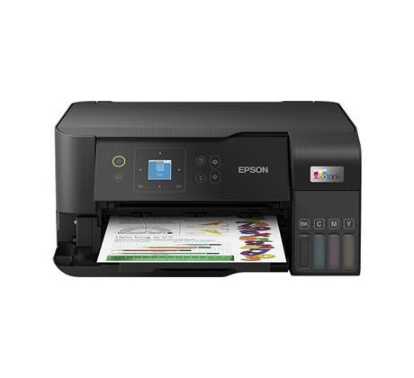 MFP "ecoTANK" ITS farebné atramentové EPSON L3560, A4, USB, LCD, WiFi, iPrint, bezokrajová tlač fotografií