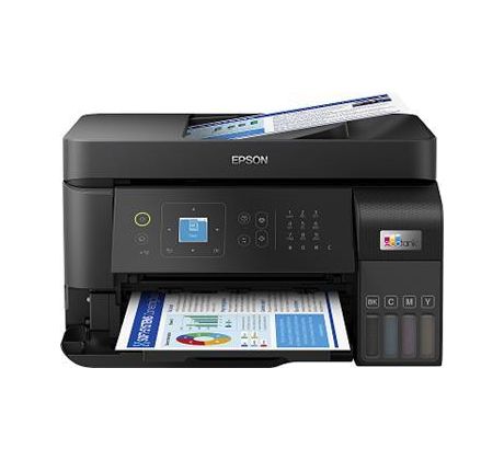 MFP "ecoTANK" farebné atramentové EPSON L5590, sieť, ADF, Wi-Fi, Ethernet, FAX