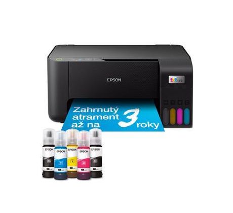 MFP "ecoTANK" ITS farebné atramentové EPSON L3230, A4, USB, bezokrajová tlač fotografií