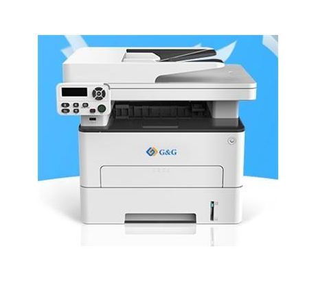 MFP laser G&G M4100DW, 33 A4/min, čb, duplex, LAN / WiFi / USB, ADF