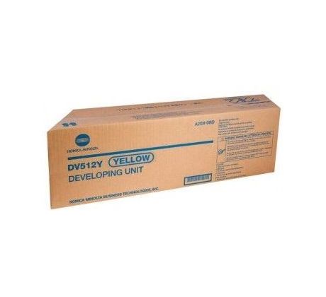 Developer MINOLTA DV512Y Bizhub C224e/C284e/C364e/C454e/C554e yellow (590000 str.)