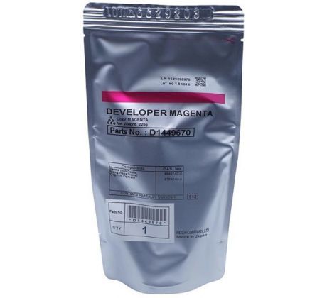 Developer RICOH Typ D1449670 magenta MP C3002/C3502/C4502/C5502