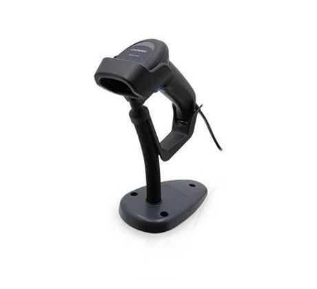 Skener čiarových kódov Datalogic QUICKSCAN LITE 2500 2D IMAGER/KIT W/ COILED USB + STAND BLK