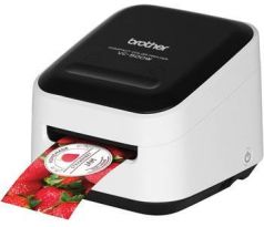 Tlačiareň štítkov BROTHER VC-500W farebná