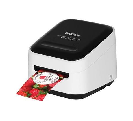 Tlačiareň štítkov BROTHER VC-500W farebná
