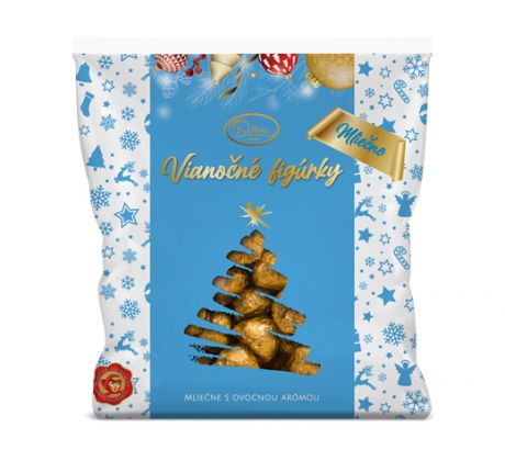 Vianočné figúrky mliečne