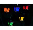 LED lucerničky – STRIEBORNÉ – FAREBNÉ