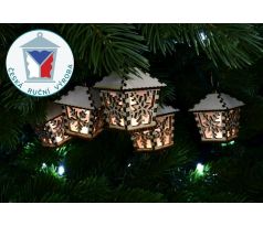 LED drevené lucerničky - DREVIENKY POLÁRKA/JITŘENKA