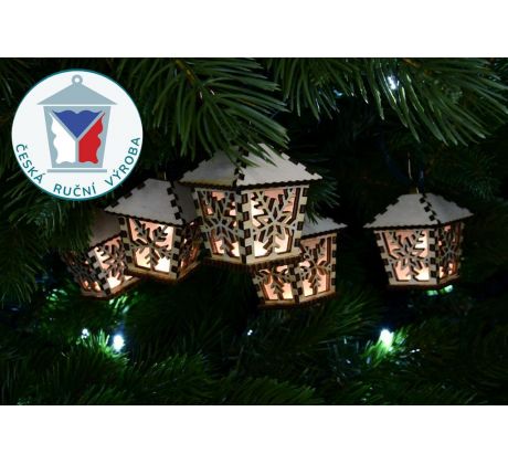 LED drevené lucerničky - DREVIENKY POLÁRKA/JITŘENKA