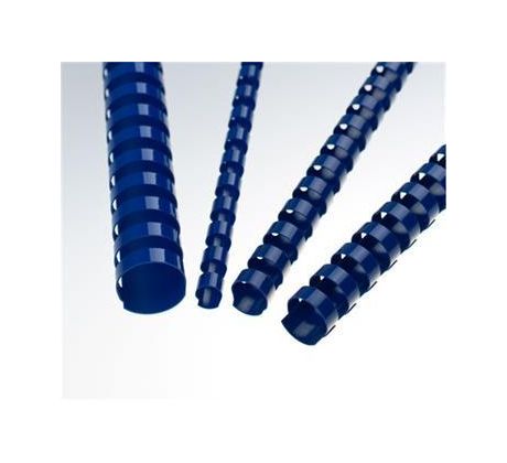 Plastový hrebeň 12,5 mm, modrý*100ks
