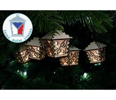 LED drevené lucerničky - DREVIENKY ROUTA